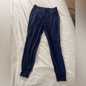 Grey's Anatomy Navy Blue Nursing Scrub Pants - Small